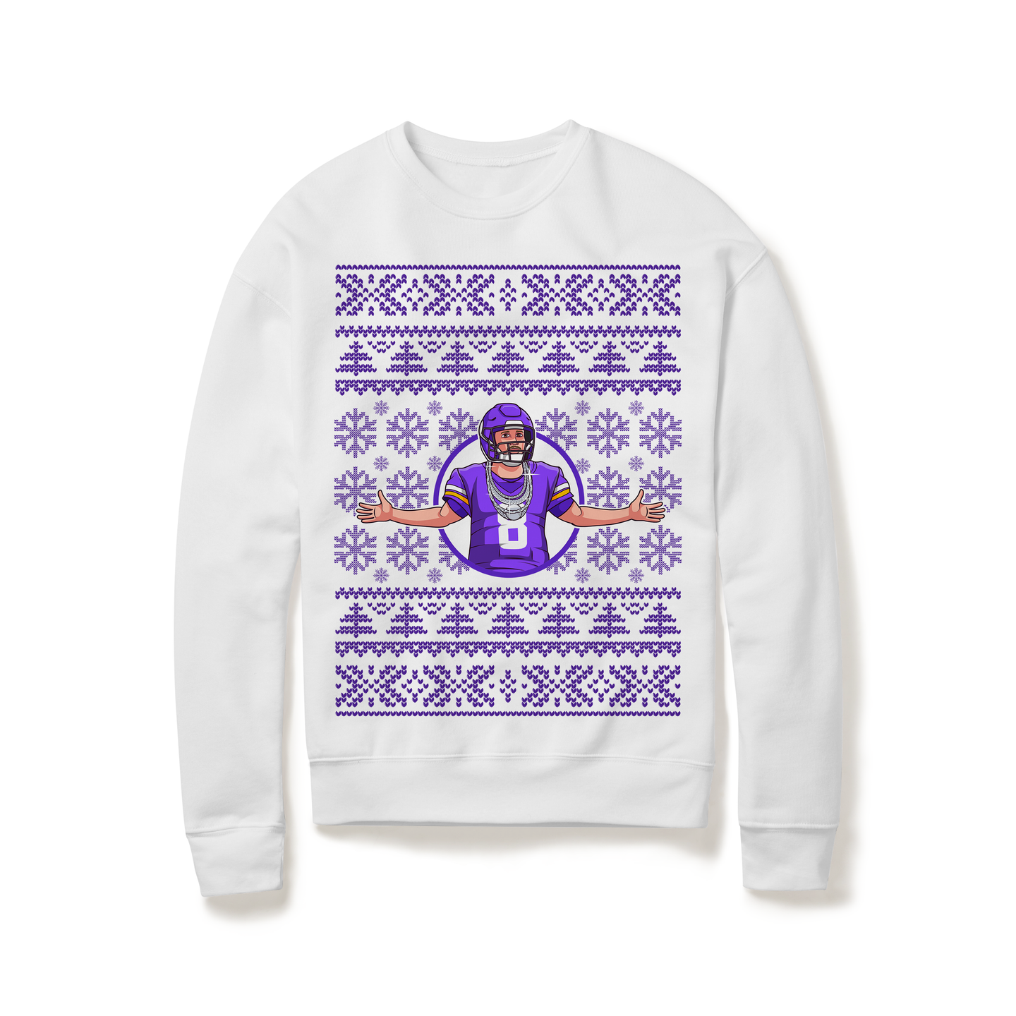 Kirko Chainz White Out Holiday Sweater